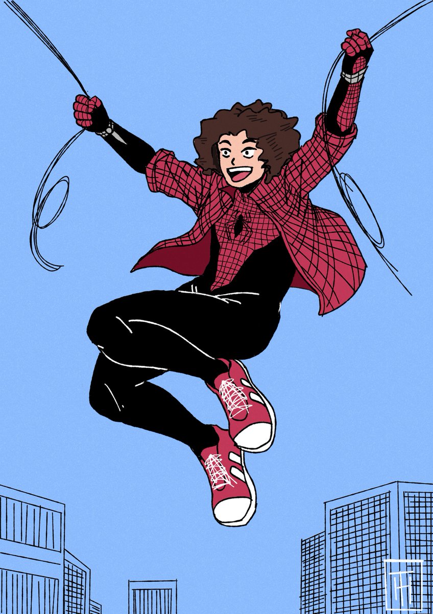 noT__slasH's tweet photo. me desenhei com o traje do homem aranha 👍

a obsessão que eu tinha nesse heroi quando eu era criança era mole não
a maior decepção que ja tive foi quando fui picado por uma aranha e n consegui subir pelas paredes 😔 https://t.co/E3fDpSaSgp
