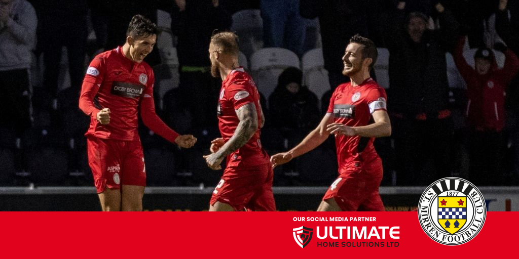 saintmirrenfc's tweet image. 85&apos; - STM 1-0 LIV

Five minutes to go at the SMiSA Stadium ⌛️

#STMLIV | #COYS