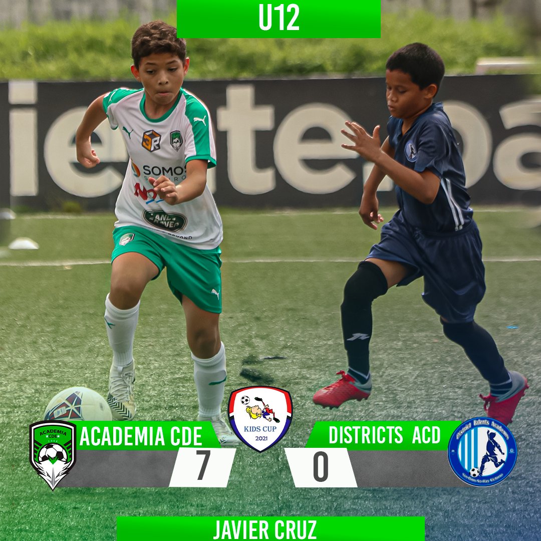 Academia_CDE's tweet photo. ¡GANAMOOOOOOOOOS! 

Resultado final: Academia CDE 7-0 District Talents Academy

Kids Cup 2021

#AcademiaCDE https://t.co/mvtw6Ke9xq