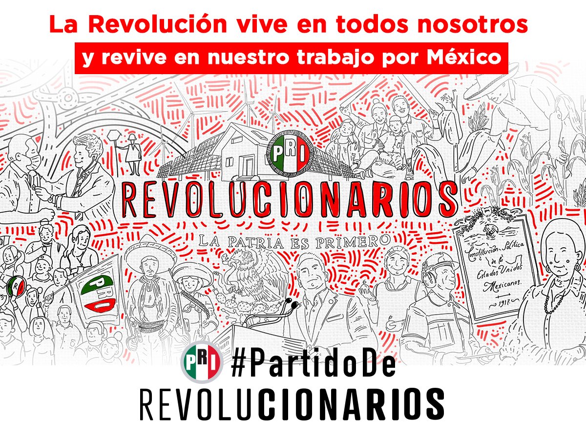 Aunque todavía haya quienes piensen que el pasado debe ser el presente de México, nosotros estamos viendo hacia el futuro, implementando políticas para que las energías limpias sean una realidad en todo el país. Somos el #PartidoDeRevolucionarios