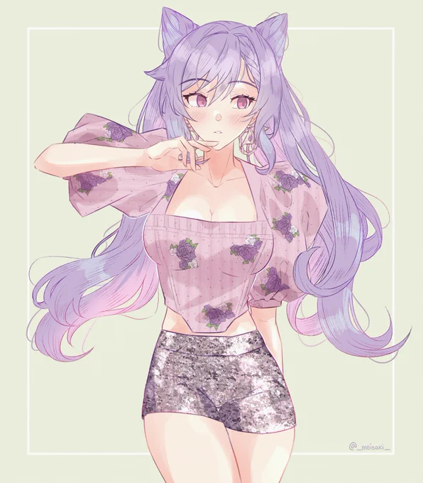 birthday girl #Keqing ✨💜

#GenshinImpact #原神 #刻晴生誕祭2021 