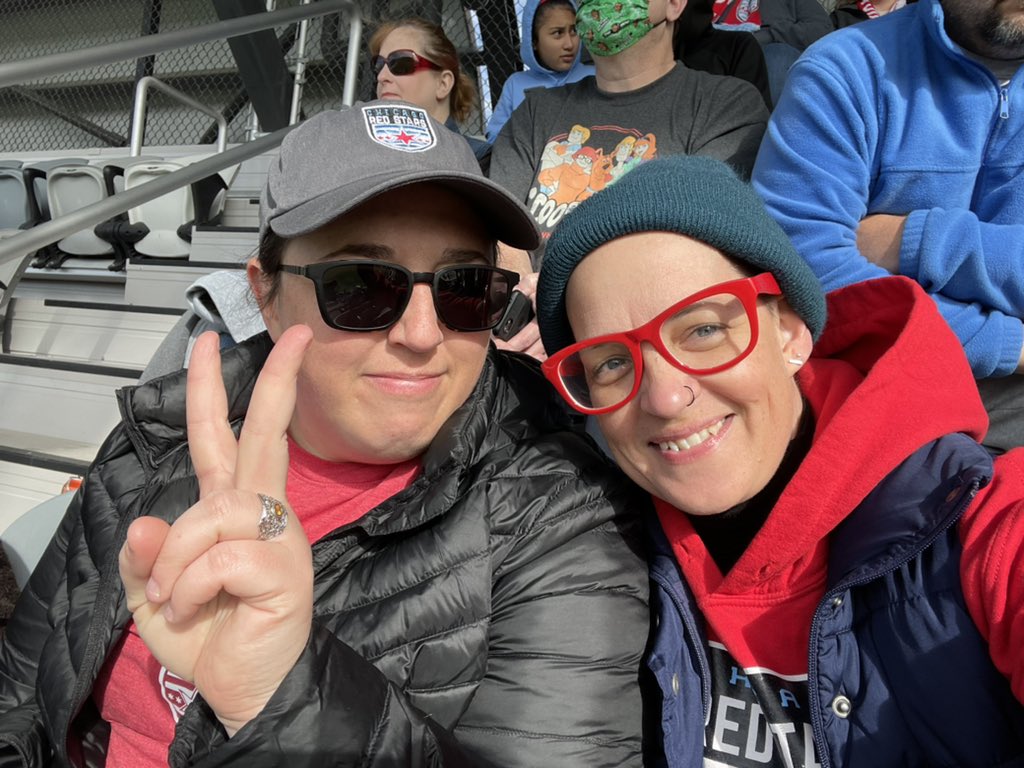 #sportsball with @brittanydare! #NWSL