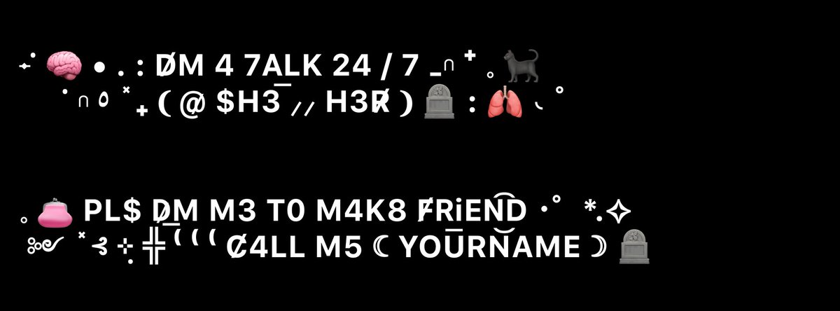 fetio6sklind's tweet photo. 🏴 pls : rt, feb - #แจกฟอร์มไบโอ ☠️
‘can edit emoji * except symbol
not for commercial use ' in mention’
! she , her เปลี่ยนได้ค่ะ ! https://t.co/UOADPU6viQ