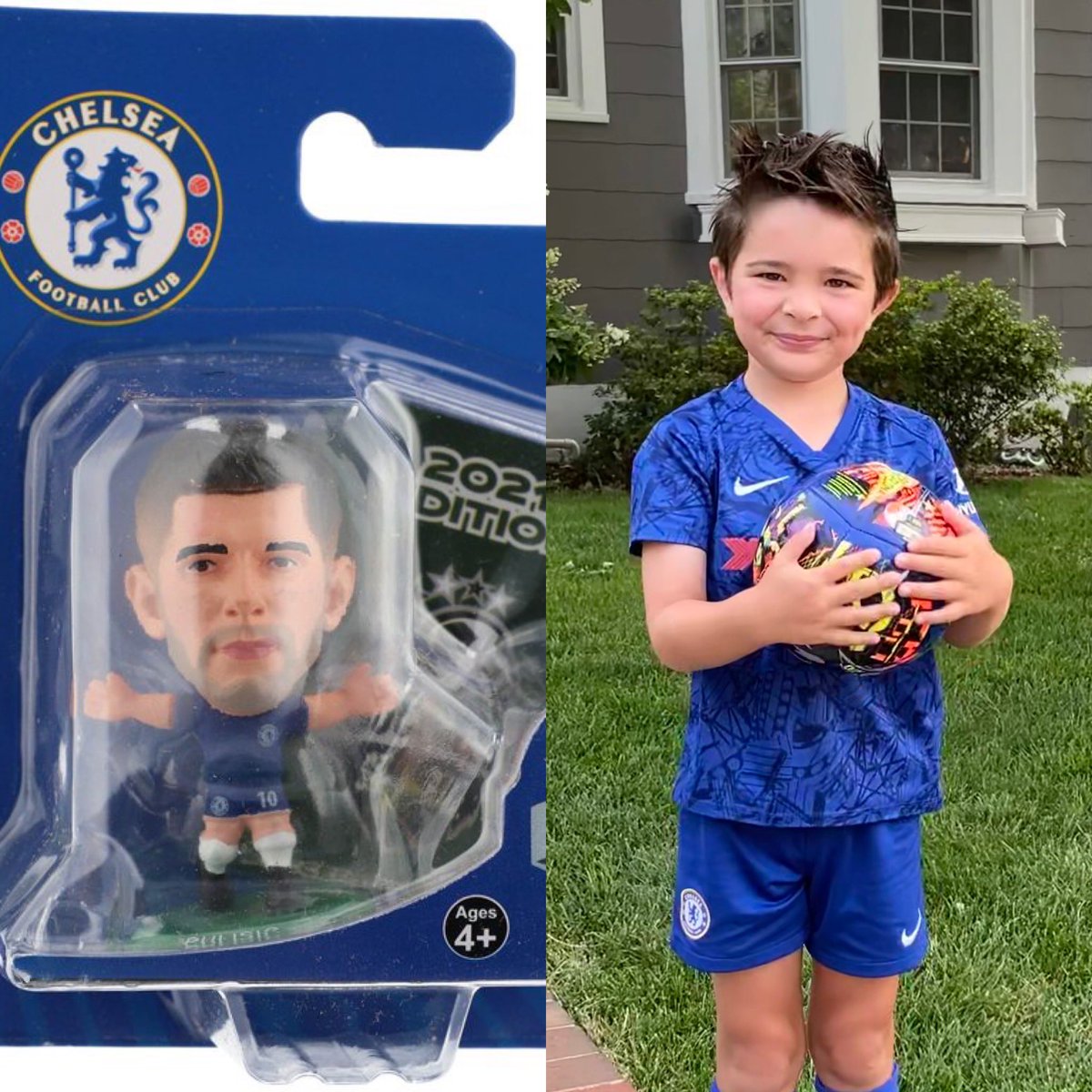 BeachUss's tweet photo. Long shot but hi @cpulisic_10! My 6 year old is your BIGGEST fan and only asking for this figurine for Christmas. Can anyone help this Santa Mama out? #Believe #ChelseaFC #Pulisic #USMNT #RETWEEET #help #please https://t.co/cG4tml1zuT