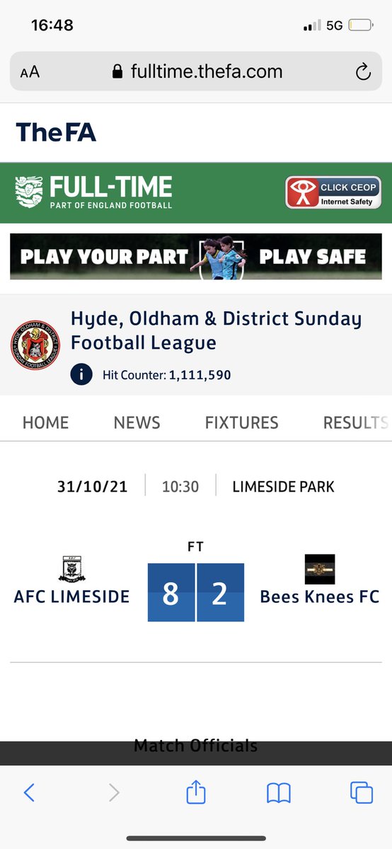 AFC Limeside tweet media