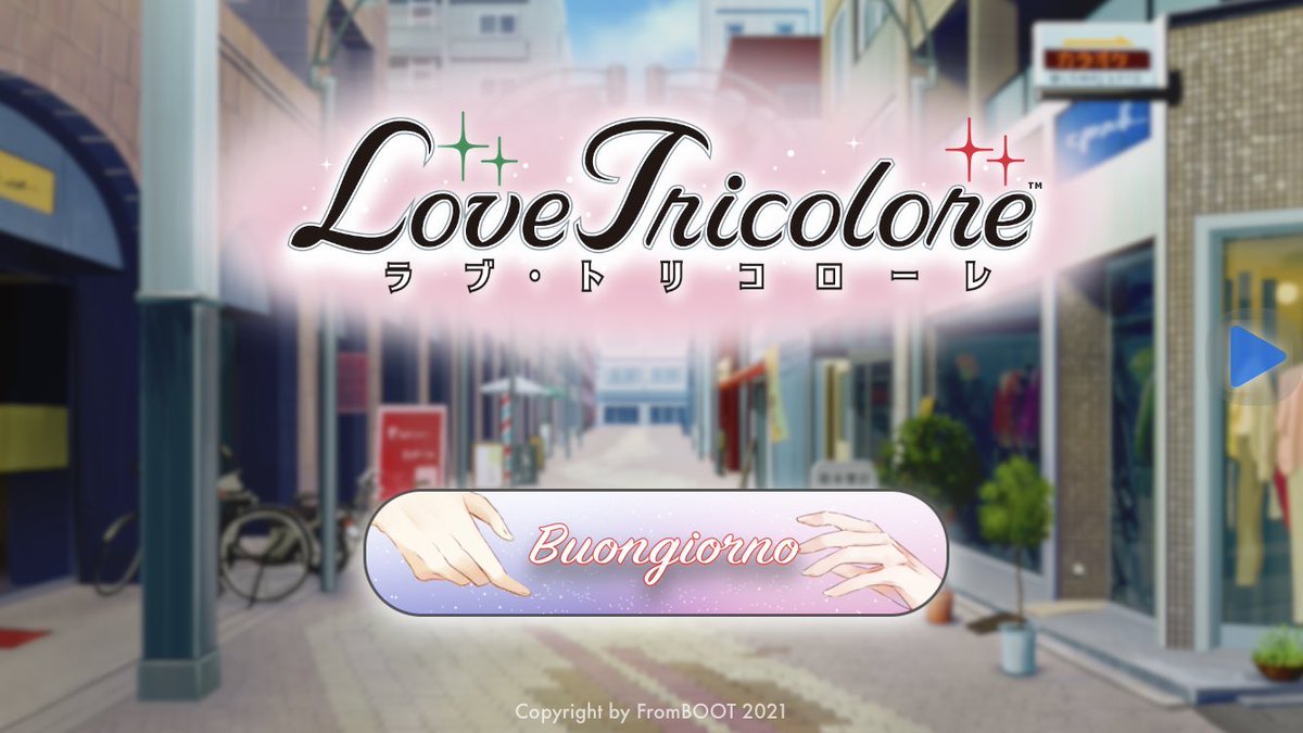 FromBOOT_eu's tweet photo. 🎉#LoveTricolore, the 🇯🇵+🇮🇹 visual novel, is also a music player.
Play the game to unlock new tracks! Control it even when the app is minimised! 
Get it now on iOS via https://t.co/I2MHvb1CMt 
#イタリア #IndieDev #otomegames #GameDev #otoge #VNDev #VisualNovel #イタリア語 #iOSDev https://t.co/m2OzklhH1x