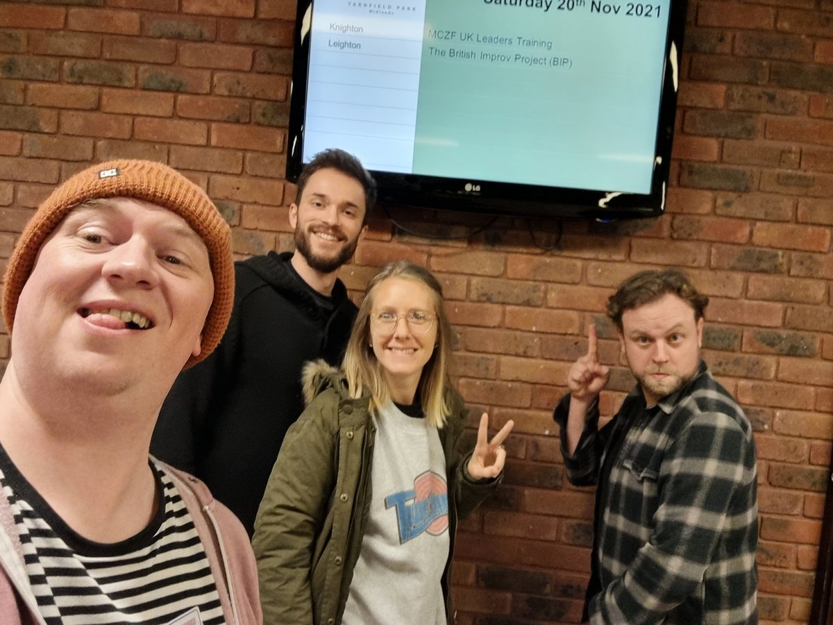AbsoluteOnions's tweet photo. We're at @BritishImprov this weekend 😁 #bipautumn21 https://t.co/6jgG8Jkg3f
