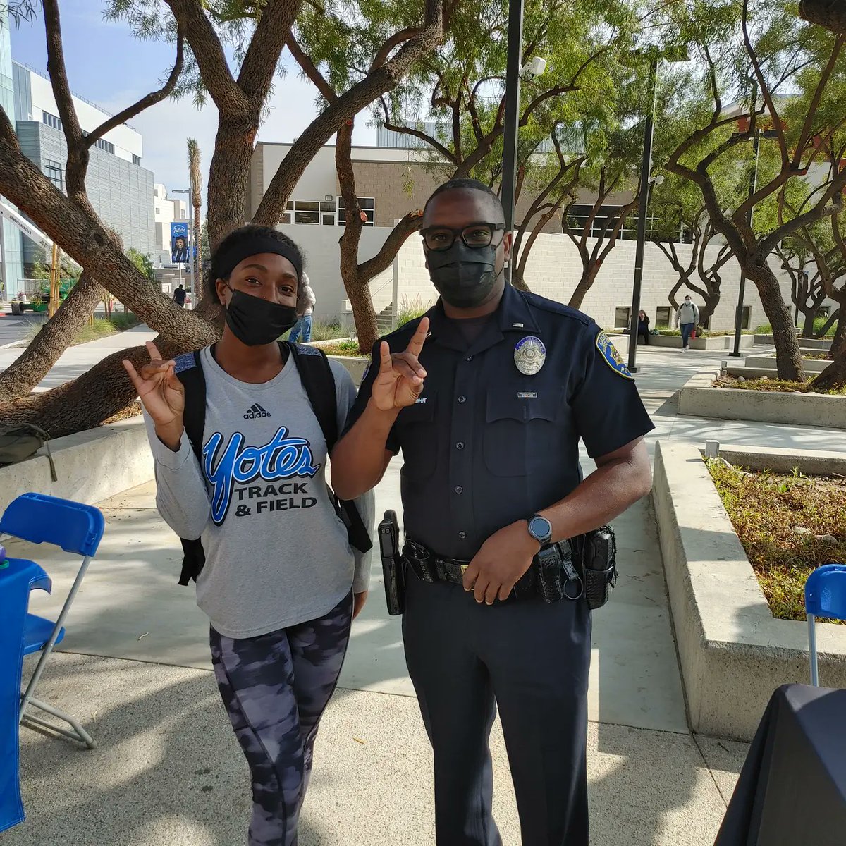 guttierez_john's tweet image. I had an opportunity to engage with one of our @CSUSBNews students who is also one of our #TrackStars.- And she is majoring in criminal justice, which is a broad scope of the criminal justice system.  #SupportingStudentSuccess #ItsWhatWeDo