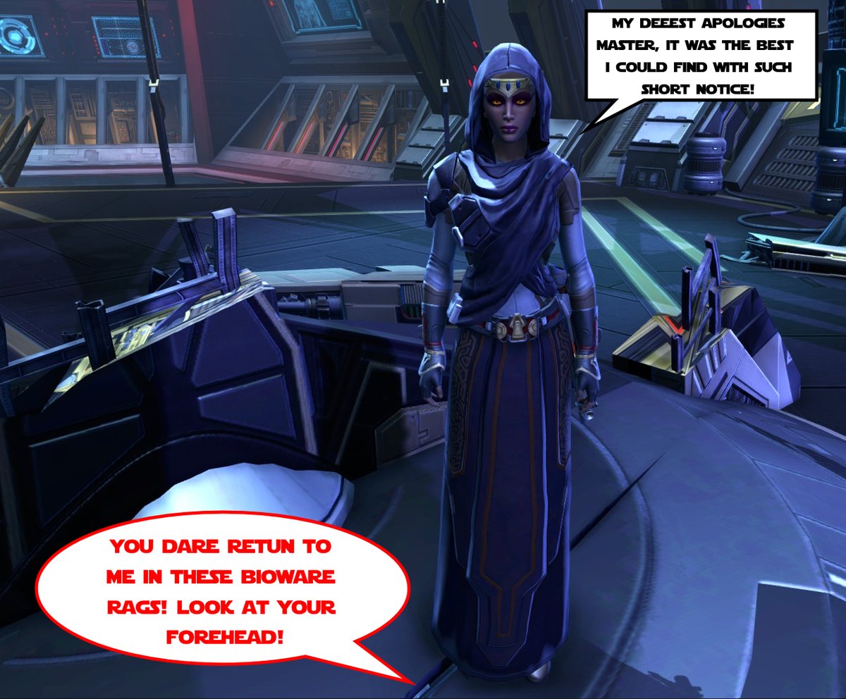 mordorgeist's tweet photo. #Spoilers #SWTORSpoilers #SWTOR #swtorfamily #swtorfashion #SWTORMalgus
Well well well, look who decided to shop back up on Odessen and seek my favor! Welcome home Jaesa, you will now be known as the Commander's Wrath! https://t.co/23yWaHQz3f