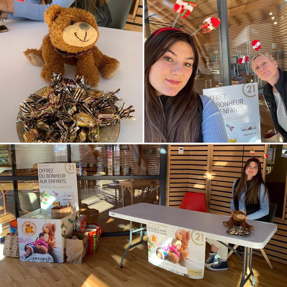 Aujourd’hui nous récoltons des jouets pour les enfants sur la commune de Montriond #WorldChildrensDay #c21callhome