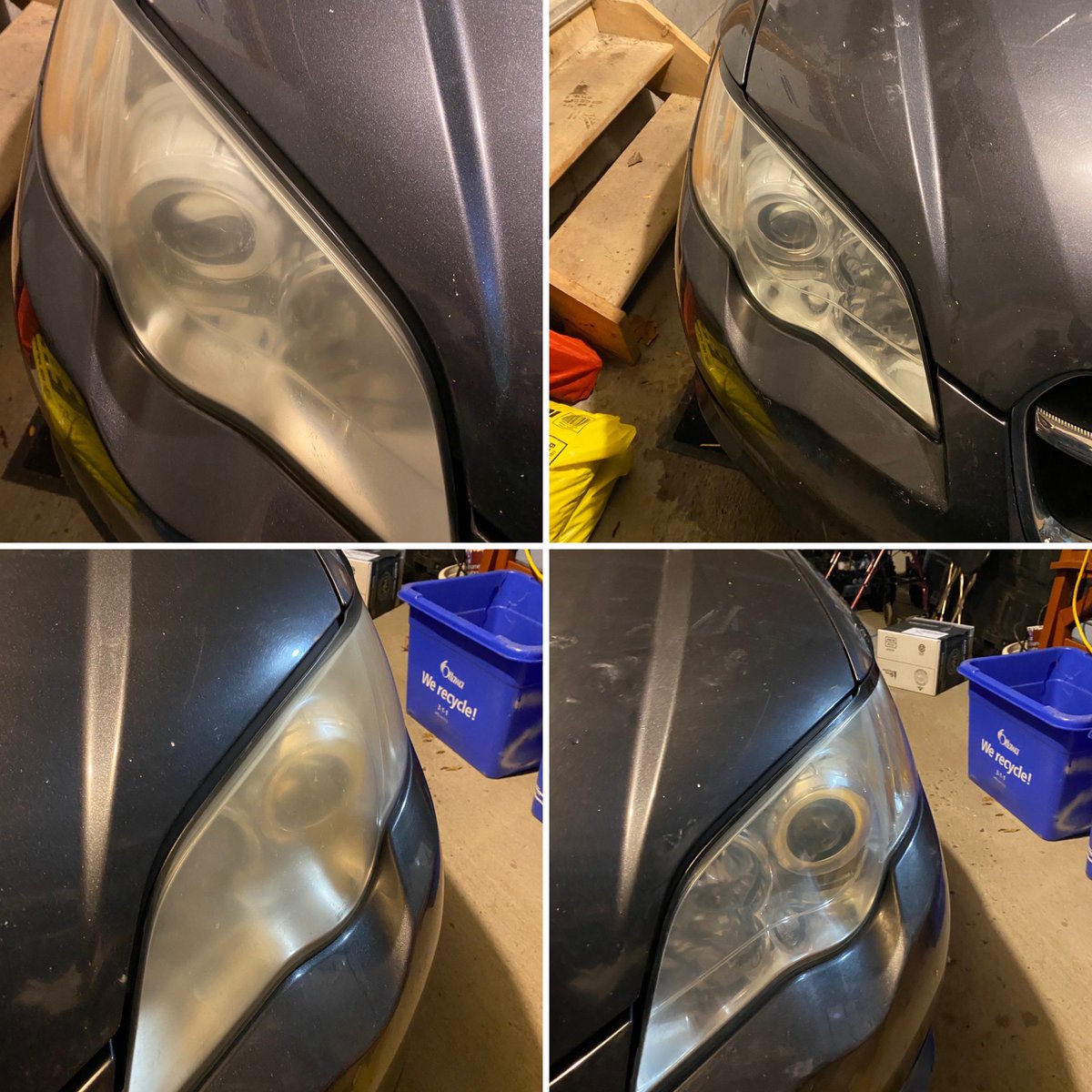 ottpak's tweet photo. I had bought a headlight restoration kit years ago. I wasn’t sure it would work but when I got the #Subaru almost a year ago I thought why not give it a try. #elbowgrease #almostnew https://t.co/cjUYHWJFF5