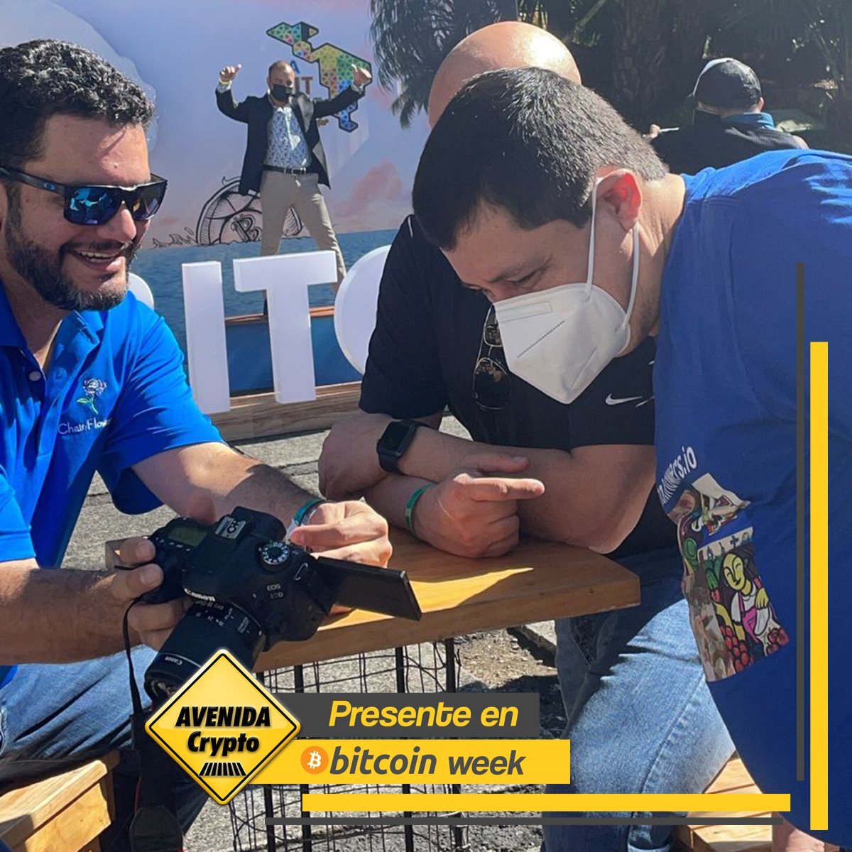 AvenidaCrypto's tweet photo. #TeamAvenidaCrypto y #CFLO presentes en @labitconf en #ElSalvador
@RogerTriminio
@wijotoma
@OscarARod
@christiancalix
@CFLO_Official
#LABITCONF #labitconfweek #Honduras #TampaBayFL #Tampa $BTC $ETH $CFLO $KLEE #Bitcoin #Crypto #Cripto
@monicataher
@nayibbukele https://t.co/27bxiQV0SP