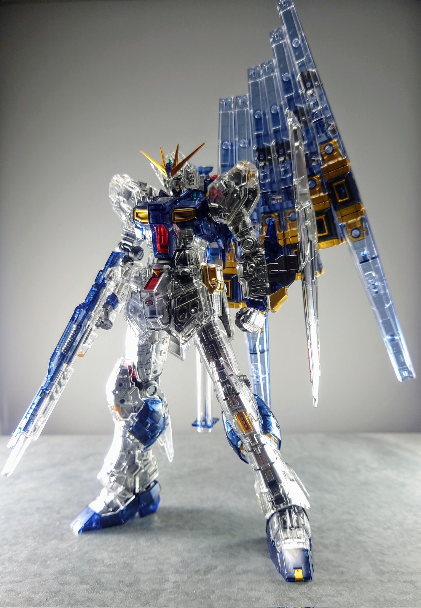 RG νガンダムHWS クリアカラー MG ver.ka νガンダム - 模型/プラモデル RG νガンダムHWS クリアカラー MG ver.ka νガンダム - 模型/プラモデル