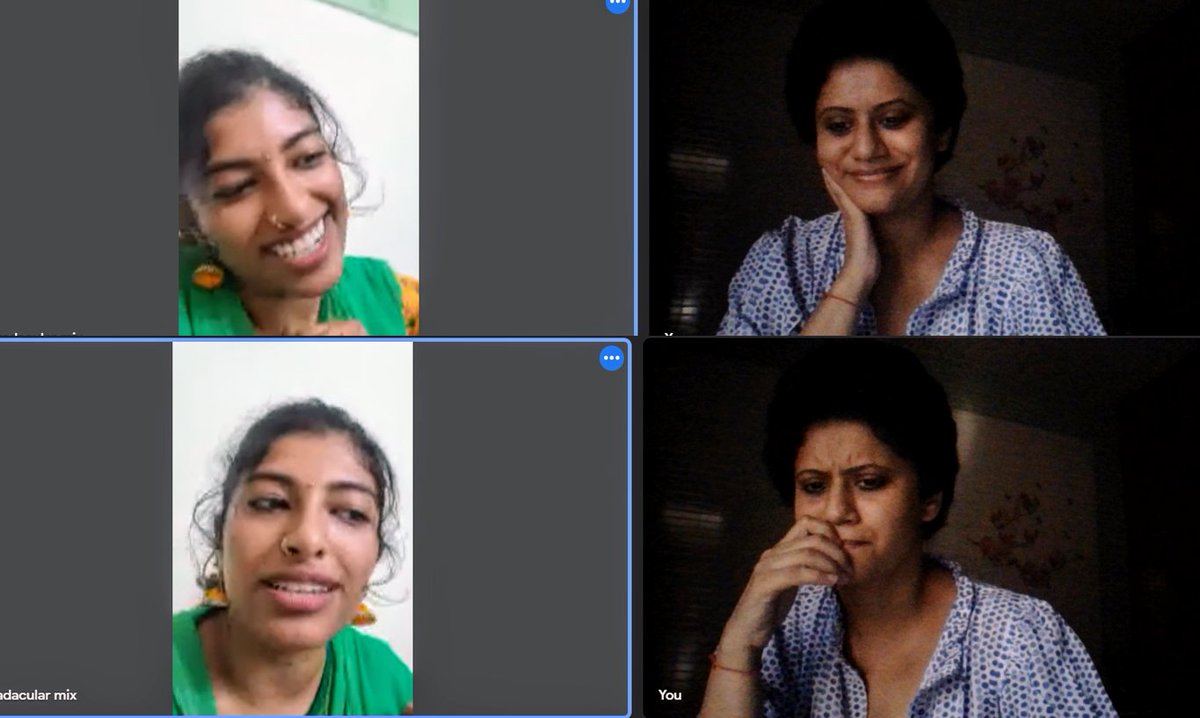 This_Is_Manvi's tweet photo. Had a great time interviewing Opera singer and Bharatanatyam exponent, Raji Venkat. Absolutely thrilled for this new piece!! #saristosuits #storytelling #conversationsmatter #newarticle #ComingSoon

@PattiTripathi ❤️ https://t.co/Quxt43wI2U