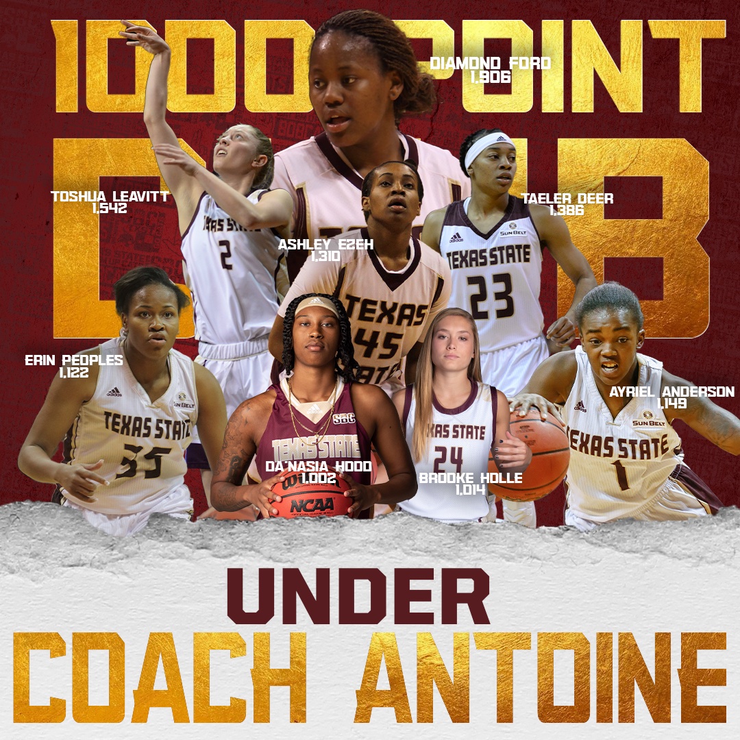 8⃣ different 1⃣,0⃣0⃣0⃣-point scorers under <a href="/Coach_Z_Antoine/">Zenarae 黃翠珠 Antoine</a> ‼️

#EatEmUp🐾