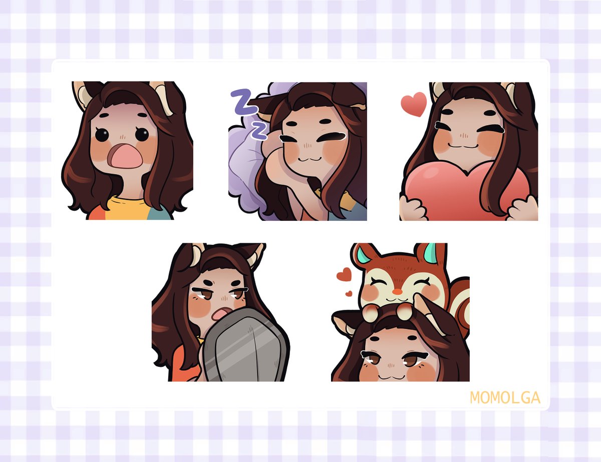 momolgaa's tweet photo. Más emotes de mi misma💗 https://t.co/510WaHldWB