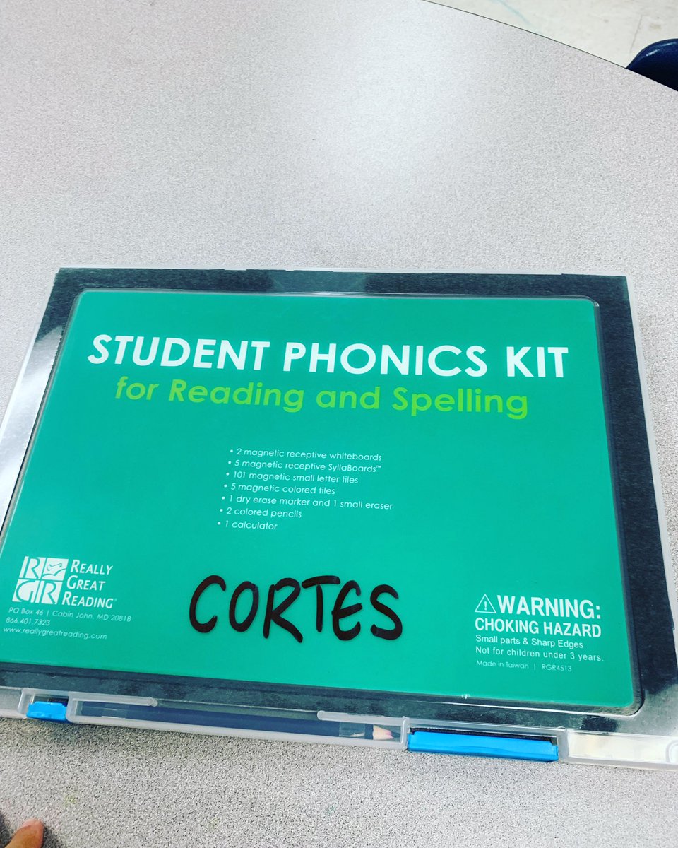 drcorteswrites's tweet image. Hello #writingcommumity and #edutwitter. Been on IG more often than on here connecting with more teacher friends. Wanted to pop in say hello and show you my new phonics kit that I love. She’s gorgeous.