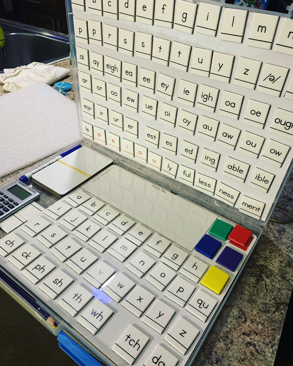 drcorteswrites's tweet image. Hello #writingcommumity and #edutwitter. Been on IG more often than on here connecting with more teacher friends. Wanted to pop in say hello and show you my new phonics kit that I love. She’s gorgeous.