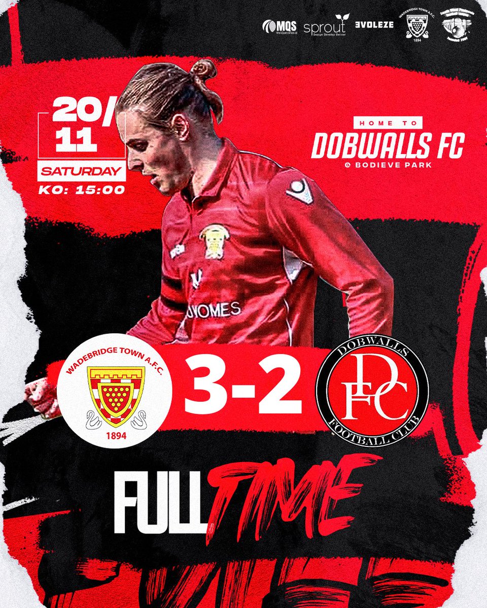 Full time at Bodieve #cornishfootball <a href="/DobwallsFC/">Dobwalls FC</a> <a href="/swpleague/">WALTER C. PARSON PENINSULA LEAGUE</a> <a href="/swsportsnews/">South West Sports News</a> <a href="/evoleze/">evoleze: The Non League Hub</a> <a href="/swaz_football/">SWAZ</a>