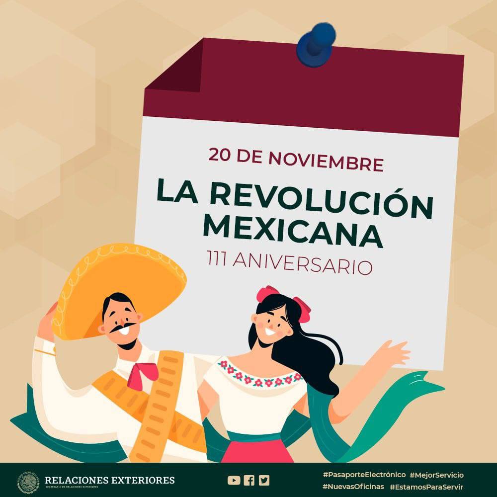 #RevoluciónMexicana #111Aniversario