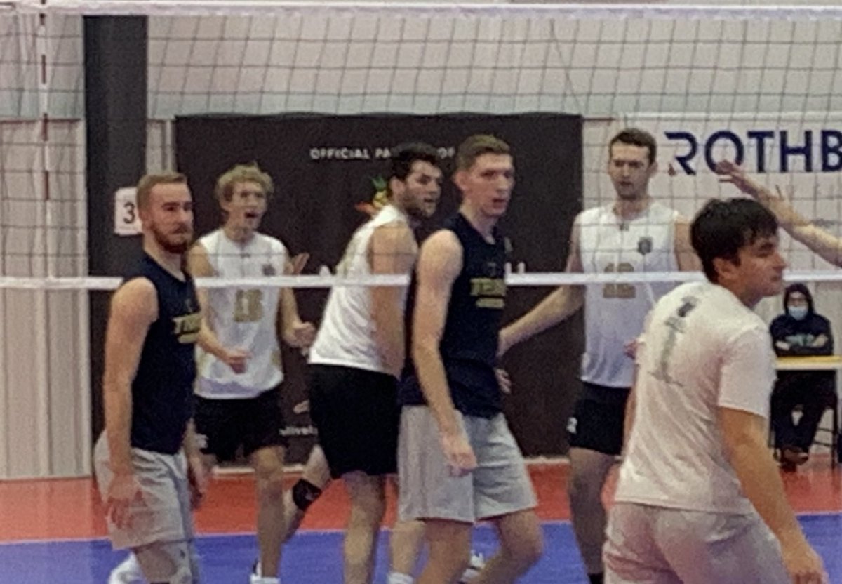 ProfJBock's tweet image. Got a chance to watch two FSOE students killing it on the volleyball court. Kyle Dixon and Daniel Boren both played well against D1 PFW.