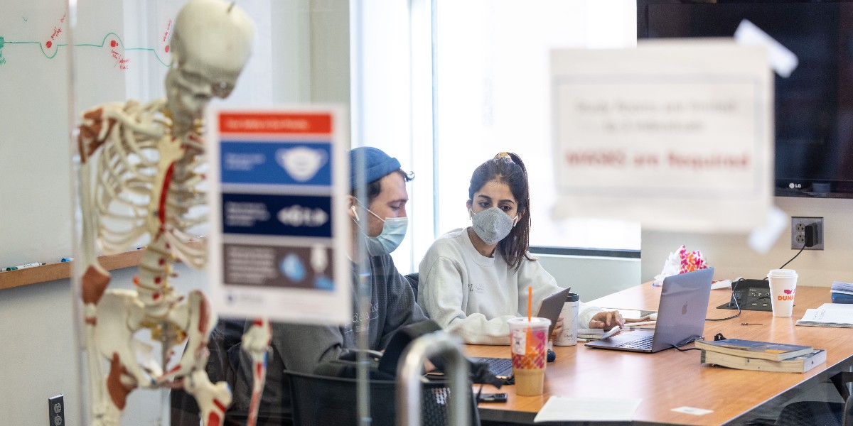 Reminder: masks are required indoors at all times in all university buildings. #Maskup 😷