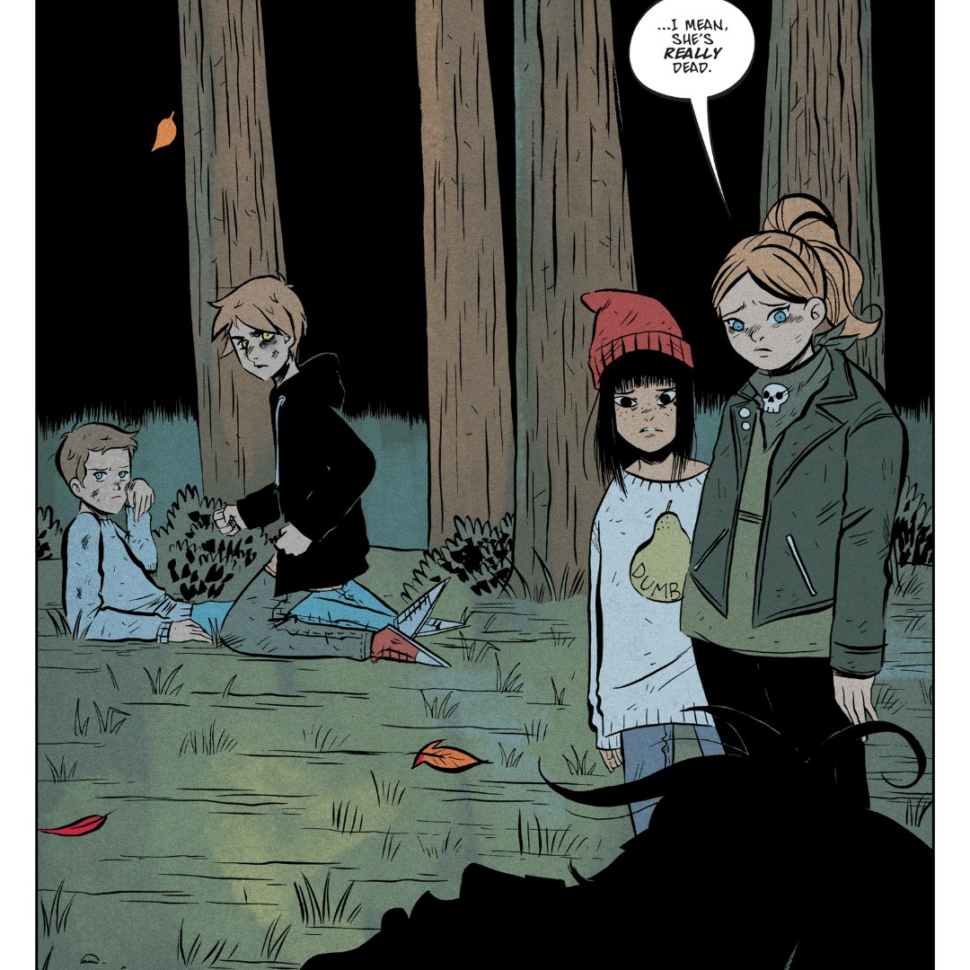 inkr's tweet photo. One day in the woods, Mie, Teddy, Diane, Mike, and Ray stumbled upon the corpse of the world's greatest superhero, Plutona 🦸🏻♀️
The question is: what are they going to do about it? 🤐
@ImageComics
📱 Read Now: https://t.co/n5lrcmTnOI
#comics #plutona #superhero #inkrcomics https://t.co/t5bAILMmHz