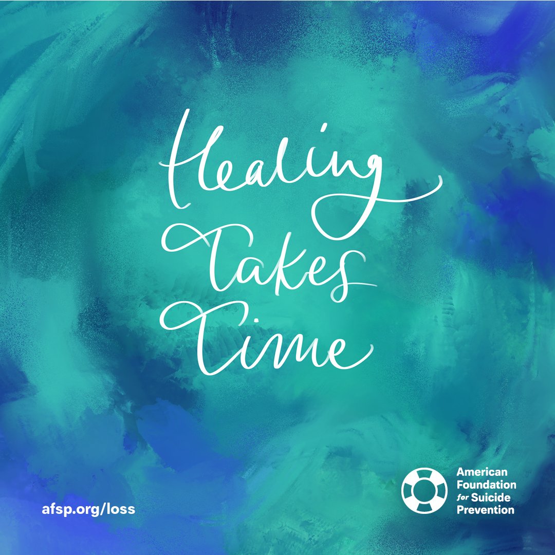 Grieving looks different for everyone. And healing takes time. Today is International Survivors of Suicide Loss Day, when survivors of suicide loss come together to find connection, understanding, and hope. Stories, resources, &amp; healing convos here: ow.ly/k6y450GJNEb