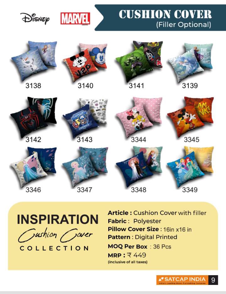 Satcap India New Cushion Collection in Disney Brand <a href="/Disney/">Disney</a> <a href="/startupindia/">Startup India</a> <a href="/HomeDepot/">The Home Depot</a> <a href="/BhatnagarPrerak/">SatCap India Pvt Ltd</a>