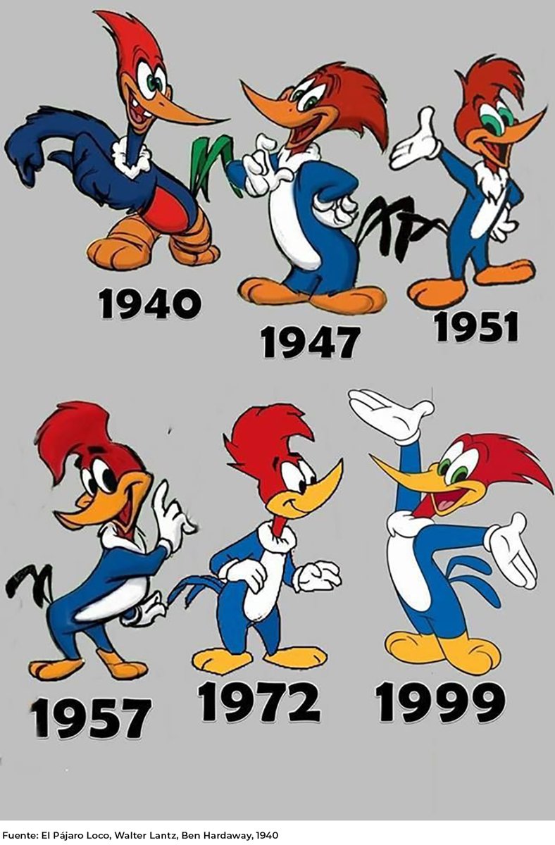 EL PAJARO LOCO VS PABLO LA MORSA Creado por Walter Lantz en los