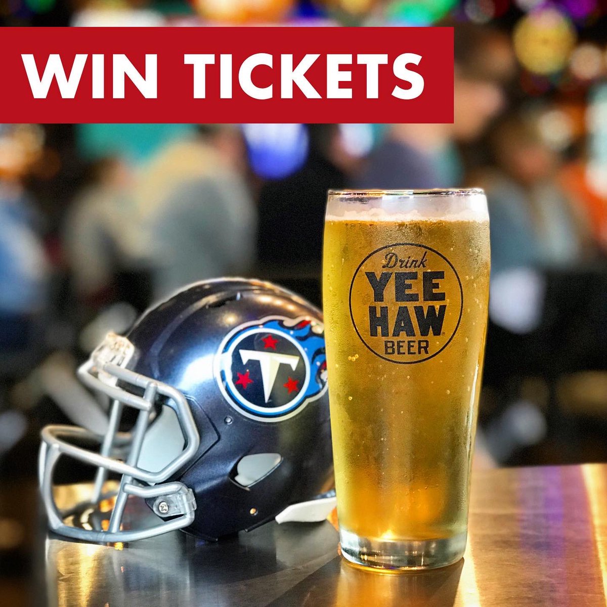 YeeHawBrewing's tweet photo. ‼️ Retweet for a chance to win 2 tickets to Titans vs Texans ‼️ https://t.co/rakavPY2oe