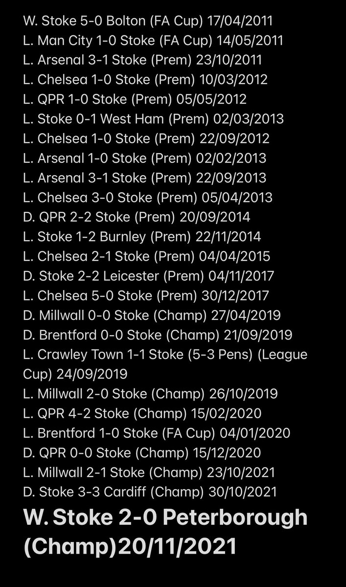 le___main's tweet image. UNBELIEVABLE- Updated record.  3870 days without seeing Stoke win in person. 1-0 up after 2 mins and knew this winning position all too well. Seeing @TyreseKCampbell secure the win after his work to come back from injury, this is what football is all about.