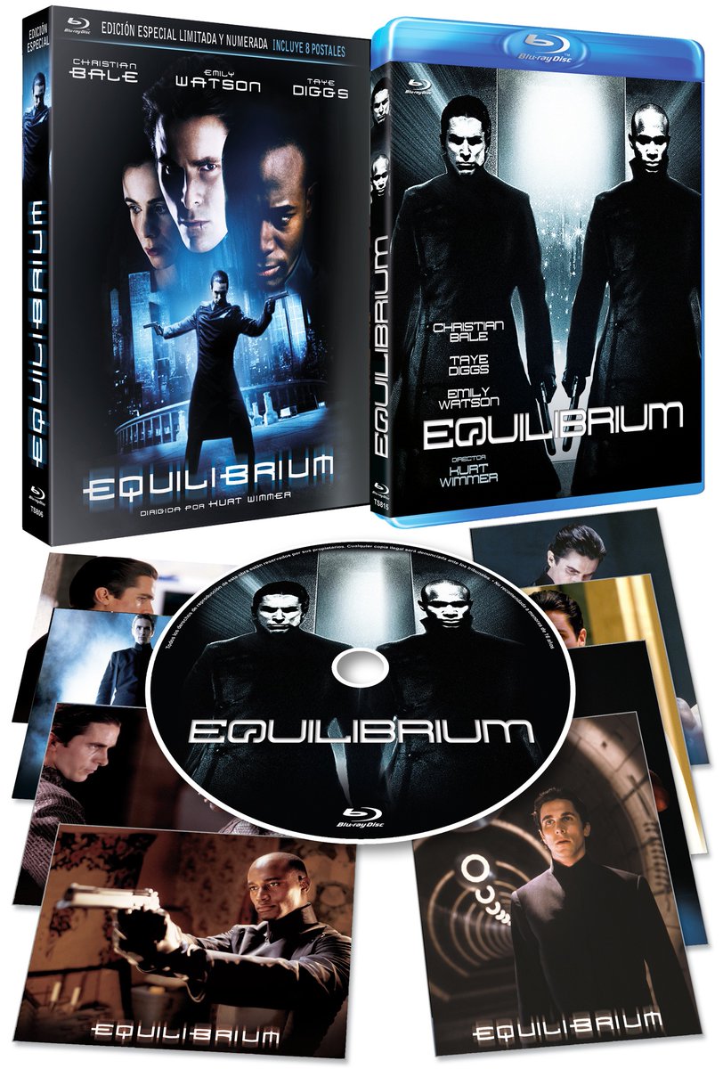 diversionocio's tweet photo. 📣Novedades de #Cine para el día 15 de Diciembre.
🎥 Equilibrium Blu-ray (Ed Especial Numerada con Estuche y 8 Postales) 13.95€
🚛Hacemos envíos a todo el mundo.
🛒Acumula tus pedidos hasta fin de mes.
https://t.co/ofBpz9Oy2c https://t.co/crcsizQibL