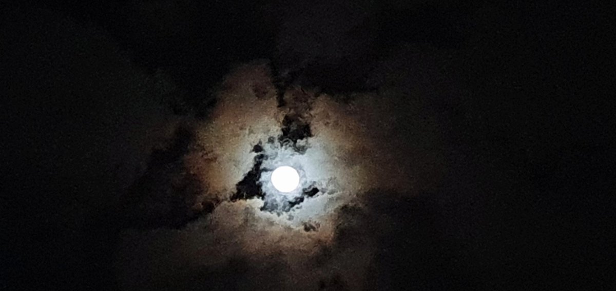 The romance of clouds and moon never disappoint.. lucky to capture it tonight.. #moon #photography