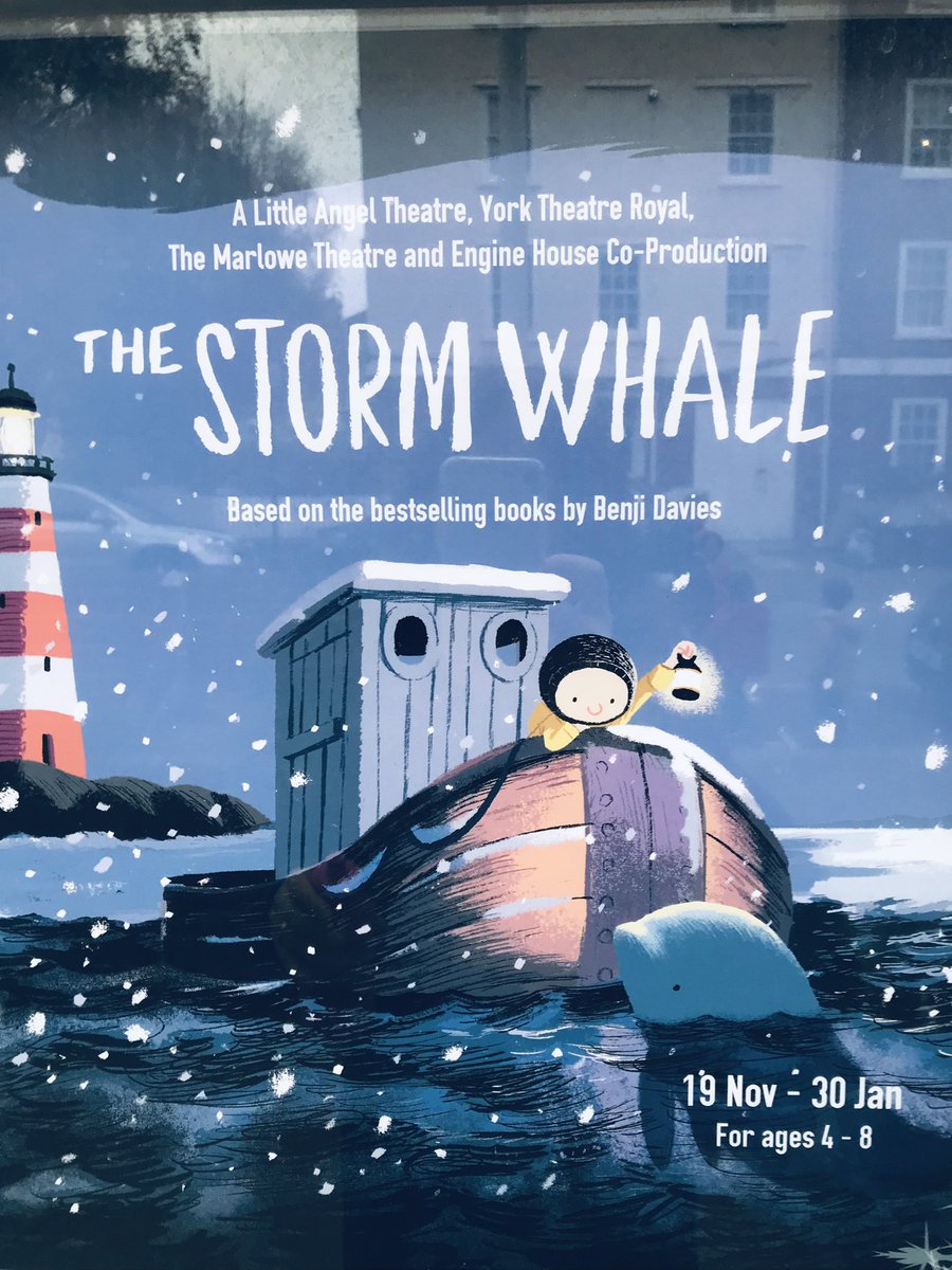 About_GracePR's tweet image. Took our lil crew to see The Storm Whale @LittleATheatre today. Such a beautiful adaptation of the gorgeous books by Benji Davies. The kids were captivated and the grown ups were all in tears by the end - it was so moving. A little delight for ages 4-8 this Xmas!