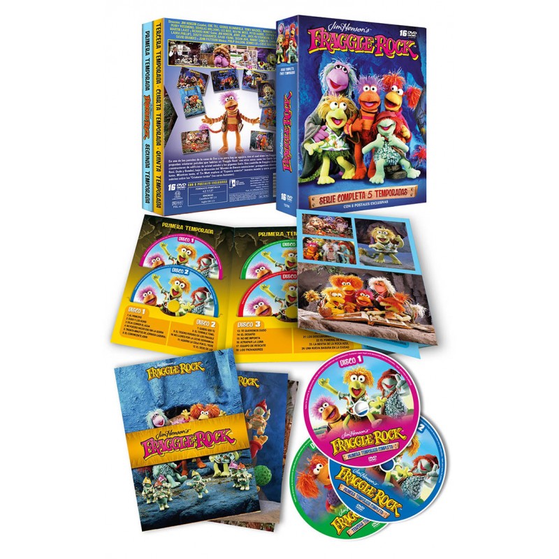 diversionocio's tweet photo. 📣Novedades de #Cine para el día 15 de Diciembre.
🎥Fraggle Rock Digipack Serie Completa Temporadas 1 a 5 (16 DVDs) + 8 Postales 54.95€
🚛Hacemos envíos a todo el mundo.
🛒Acumula tus pedidos hasta fin de mes.
https://t.co/Zk4E3HzxU0 https://t.co/iMiYe05z35