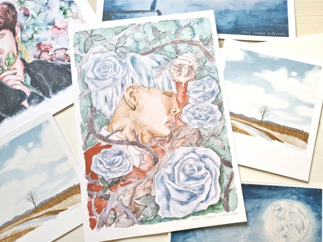 MiniCosmosC's tweet photo. I saw people are sharing their artwork so here is some of mine! 😊
#ARMYSGOTTALENT #BTS #btsfanart #btsart #JUNGKOOK #YOONGI #SUGA @BTS_twt https://t.co/xch0ThM3Gk