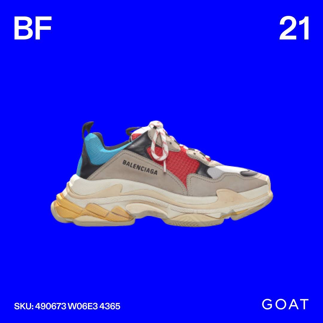 Enter #GOATBLACKFRIDAY for a chance to win over $1,000,000 in free prizes, exclusive daily drops and more. goat.app.link/WvnTeEDR9kb