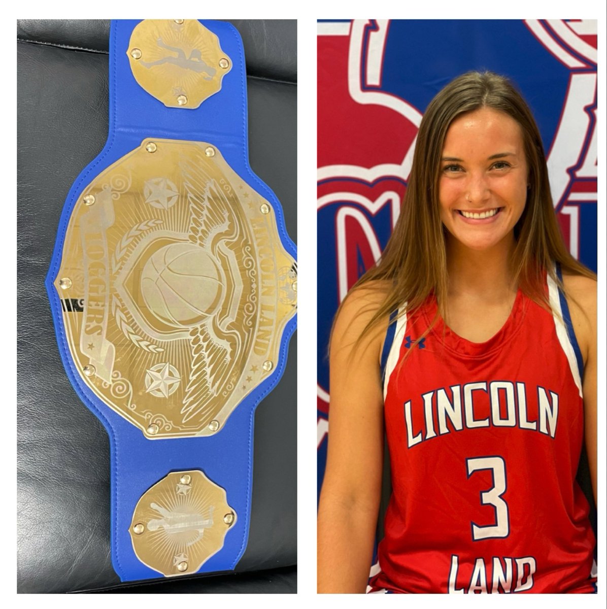 LLCC_LoggersWBB's tweet photo. Today’s Blue Belt recipient is @shaeffer_1 . Sydney lead Lincoln Land with 6 rebounds and was a dominating defensive presence.
#LoggerStrong #NeverComfortable https://t.co/KkA25fujVq