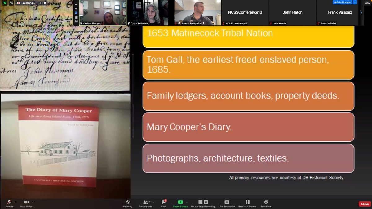 Joe Pesqueira, Ed.D. (@joepesqeducates) on Twitter photo Had a great time presenting “A Social Studies Crosswalk: Curriculum & Local History” with my partners Denice Sheppard& Claire Bellerjeau. Great to share all the work we’ve done to bring OB history into our classrooms! <a href="/LICSSNews/">LICSS</a> <a href="/NCSSNetwork/">National Council for the Social Studies (NCSS)</a> #NCSS21 <a href="/OBENSchools/">OBEN Schools</a> <a href="/OBSocialStudies/">OBEN Social Studies</a> Had a great time presenting “A Social Studies Crosswalk: Curriculum & Local History” with my partners Denice Sheppard& Claire Bellerjeau. Great to share all the work we’ve done to bring OB history into our classrooms! <a href="/LICSSNews/">LICSS</a> <a href="/NCSSNetwork/">National Council for the Social Studies (NCSS)</a> #NCSS21 <a href="/OBENSchools/">OBEN Schools</a> <a href="/OBSocialStudies/">OBEN Social Studies</a>