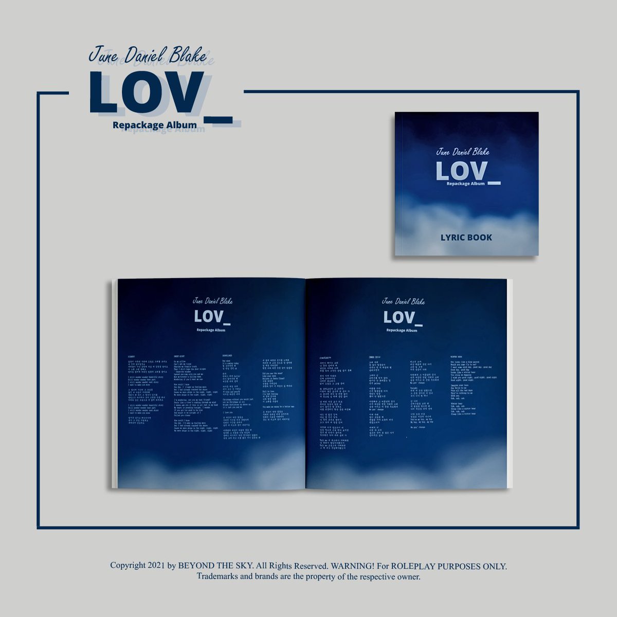PROSPREOUS's tweet photo. ㅤ
𝘀𝗵𝘀𝟵𝟳 just posted something!
────────────────────

I'm finally get the album much earlier than I thought! This is such a superb design, everything looks so exclusive and very detailed, the one and only June Daniel Blake's Repackage Album: LOV_!
ㅤ https://t.co/d8Y28Q7ntQ