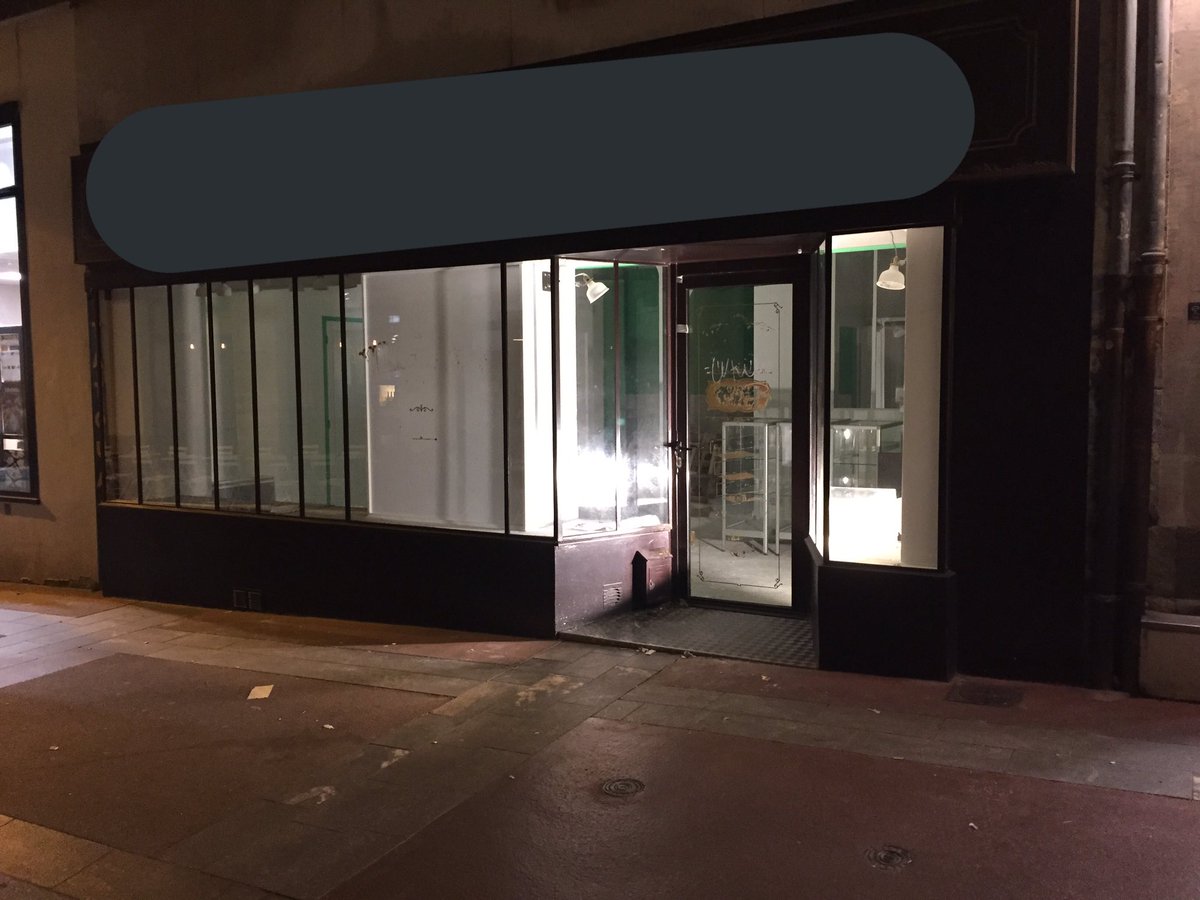 👀 🚧 Chantier pour une nouvelle ouverture de boutique 📍rue des bons Français à #Nantes. ... 🙊