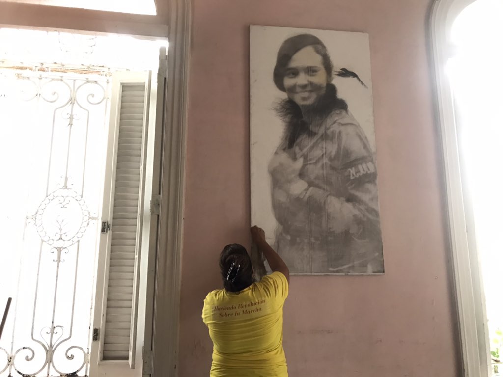 AV_FMC's tweet photo. Cómo cuando la secretaria general de la @FMC_Cuba coordina y supervisa cada tarea 😏😏😏la etiqueto ? 🤔 😌 @TeresaBoue, esté #DiaNacionalDeLaDefensa cerrado  por capacidad 🎖🪖/// @OsmaydaFMC @YaneidysPrezCr1 @AnisleydisLa @Rosmery_FMC @MarisolFMCc @CubanaFMC https://t.co/8kn9vhfDUO
