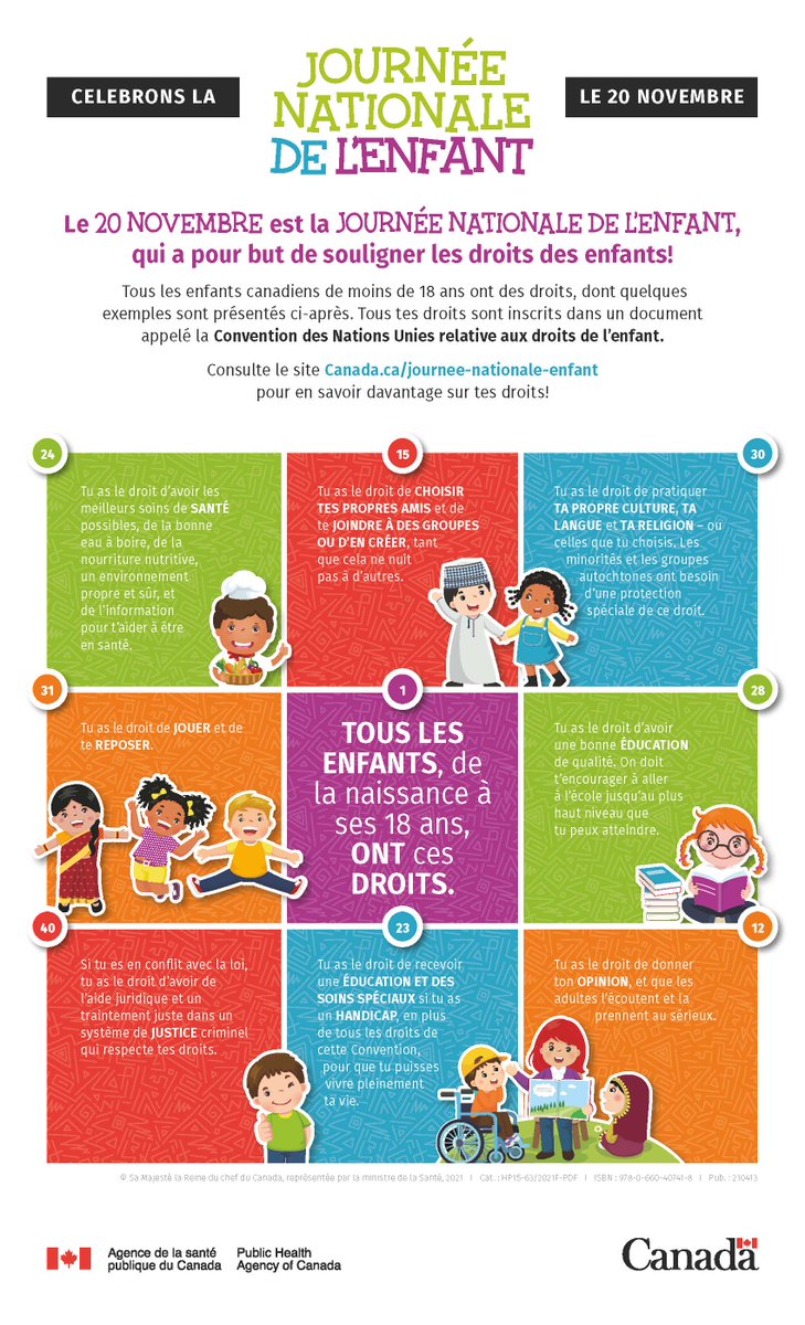 Aujourd'hui, nous soulignons les droits des enfants 😀

#droitsdesenfants #journeeinternationaledesdroitsdelenfant #enfance #enfantsheureux #nonviolence #20novembre #enfants #LeCAP #journéenationaledelenfant