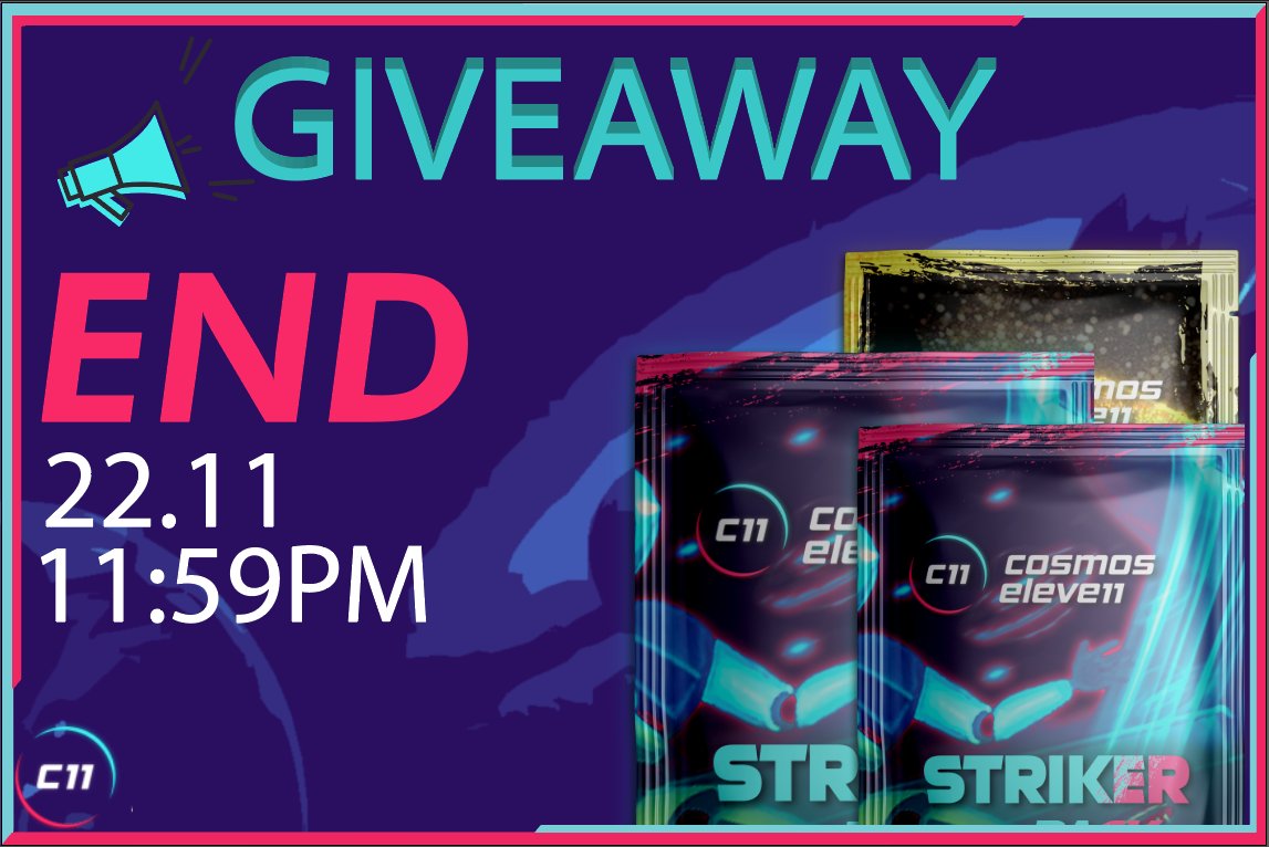 💰1st EVER Pack Giveaway💰

Due to STAKING being LIVE and you guys seemed to love it we are giving away 2x Striker Packs!

That's not all: 🥁👇

➡️If we reach 1000 Retweets we are giving away:

🚀1x MVP Pack!🚀

💸 RETWEET💸
IF you got NUTS we go NUTS

Let's do this Managers!