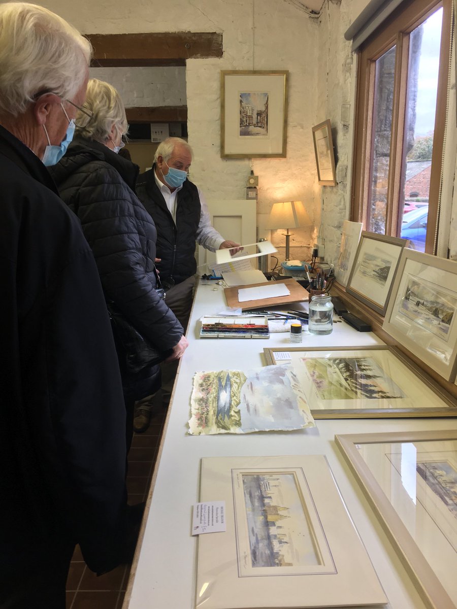 MichaelTreano10's tweet photo. Enjoyed delivering a watercolour demonstration today at CHET - looking forward to tomorrow #watercolour #original https://t.co/43g5pFb7LE