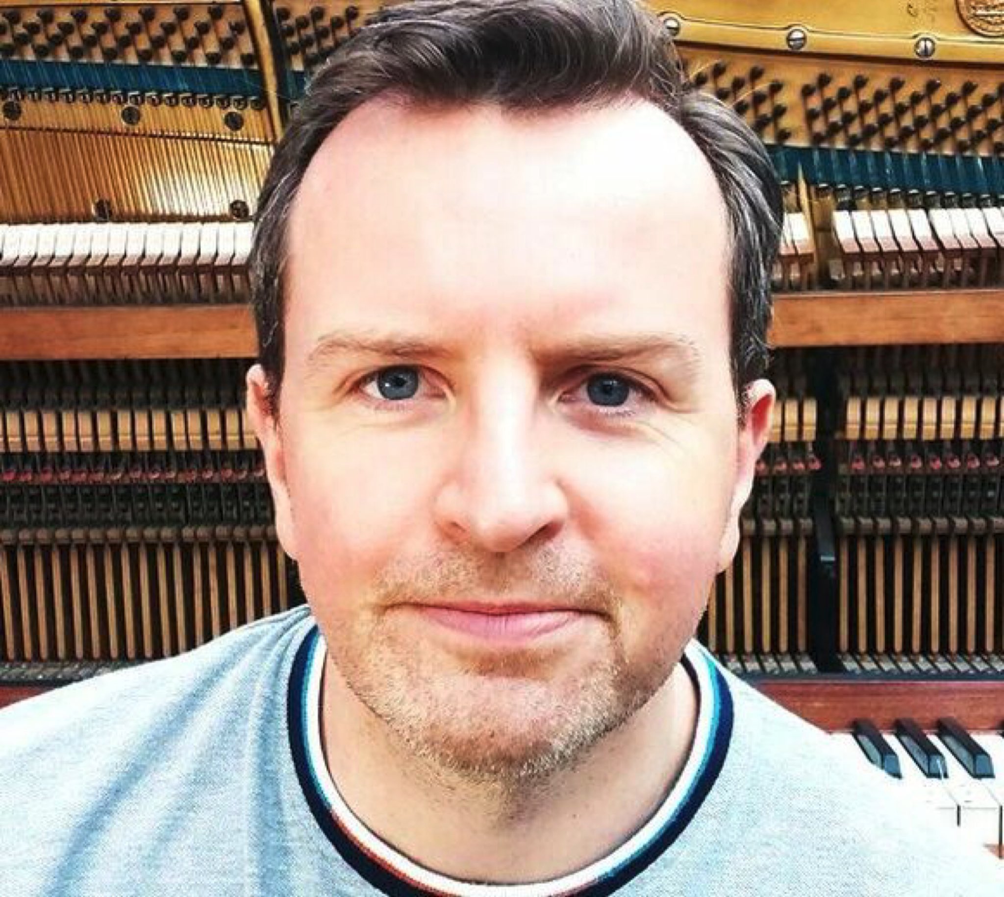 Happy birthday to Honorary Music Patron and composer of our commission Codebreaker , James McCarthy. 