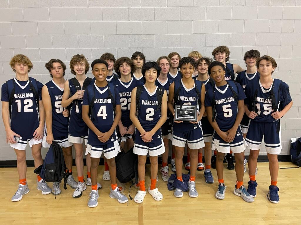 WakelandHoops's tweet image. Congratulations to our freshman basketball team! Finished the Denton Guyer tournament this weekend with a consolation tournament championship!

Bright things ahead for these young men!

@WakelandHS 
@FISDSports