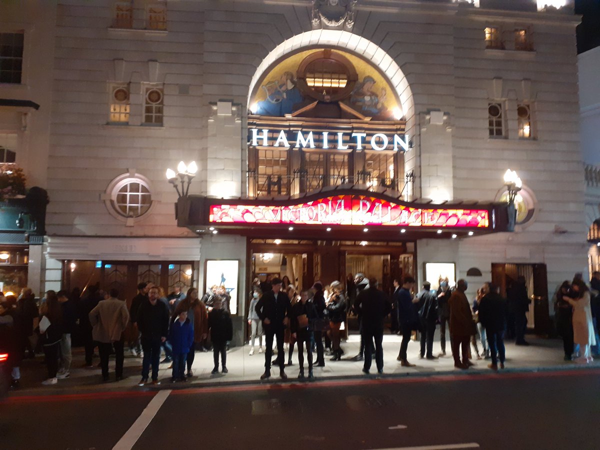 stevewba10's tweet photo. I can officially say that Hamilton is the best show I've ever seen. Unbelievable. Beats Chicago (only just). Wow. 10/10. https://t.co/lIH8x8T9fA