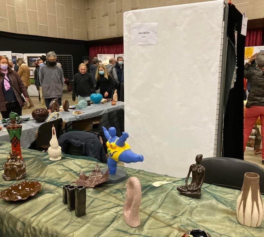 <a href="/JoelleHours/">Joëlle HOURS</a> <a href="/fbenhamou62/">Franck Benhamou</a> étaient à une exposition intitulée «artistes de chez nous» en tant que conseillers departemaux sur la commune de #domene qui fait partie du canton de «#Meylan
Bravo aux artistes👏
Merci à Crystel Bayon Maire de #domene          reunissonsmeylan.fr